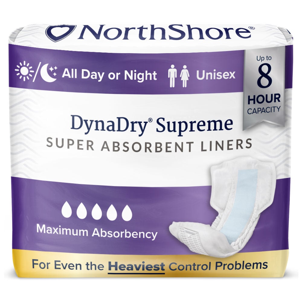DynaDry liners for Male bowel incontinence